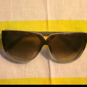 VALENTINO SUNGLASSES V603S BLACK W/ GOLD DETAILING AUTHENTIC